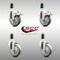Service Caster 4 Inch 316SS Gray Poly Swivel 1-3/8 Inch Expanding Stem Caster Lock Brake, 2PK SCC-SS316TTLEX20S414-PPUB-2-S-2-138 - alternate 5